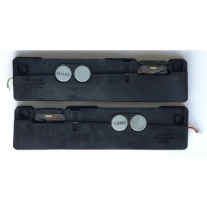 KIT DE BOCINAS PARA TV TOSHIBA ( 2 PZ ) / NUMERO DE PARTE NA-PK230100001 / NA-PK230100101 / CM A6Ω 10W / 12163A / 12236B / PANEL LTA400HV04 / MODELO 40L5200U1